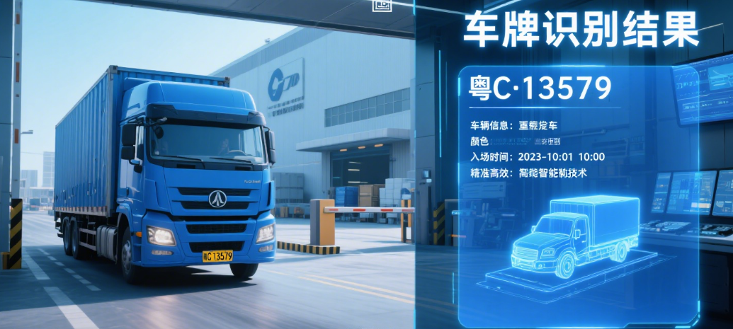 多场景自适应车牌识别算法与智慧物流管理服务