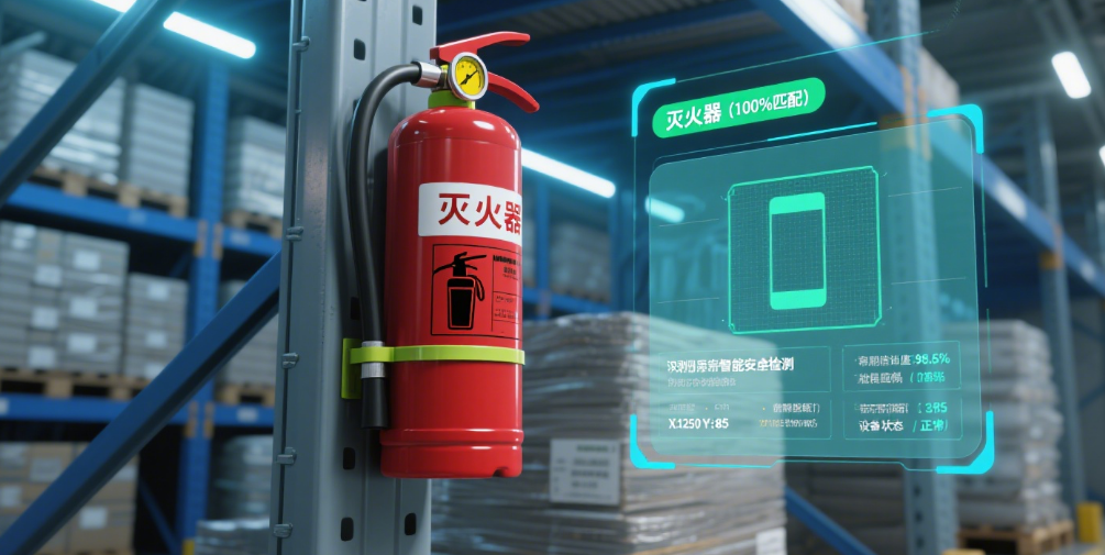 多模态自适应灭火器识别算法与智慧物流安防服务